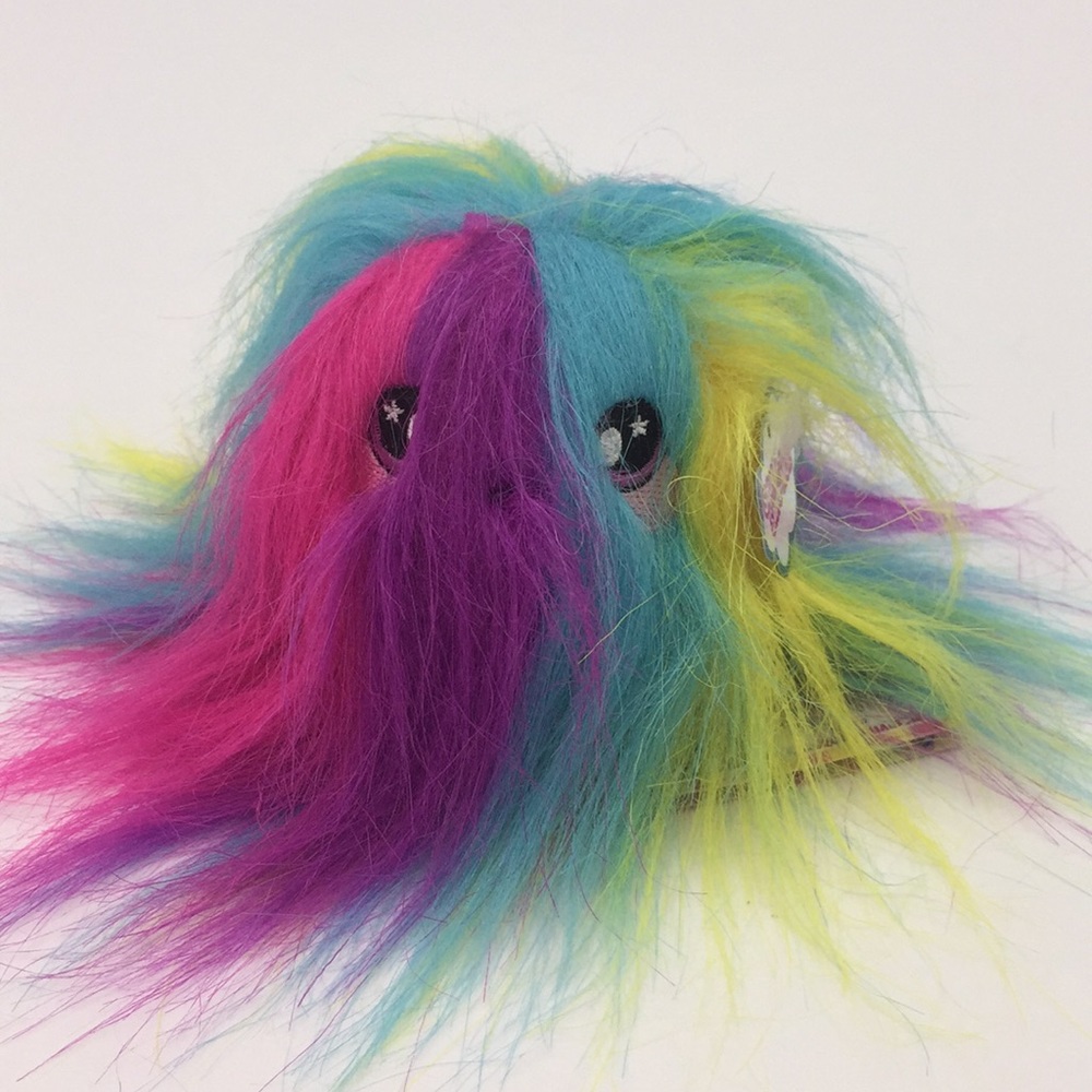 Squeezamals Fluffy Fur Ball Plush Multi Colour Series 2 Scented 4” New with Tag